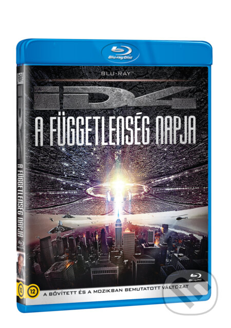 Film: A függetlenség napja BD - Eredeti és bővített változat (HU) (Roland Emmerich) (Blu-ray). Magicbox, 2025 Film: A függetlenség napja BD - Eredeti és bővített változat (HU) (Roland Emmerich) (Blu-ray). Magicbox, 2025