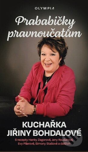 Kniha: Prababičky pravnoučatům (Jiřina Bohdalová). Olympia, 2025 Kniha: Prababičky pravnoučatům (Jiřina Bohdalová). Olympia, 2025