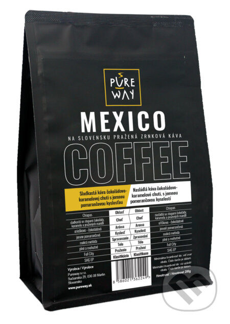 Kávy a čaje: Mexiko (Pure Way). Pure Way Kávy a čaje: Mexiko (Pure Way). Pure Way