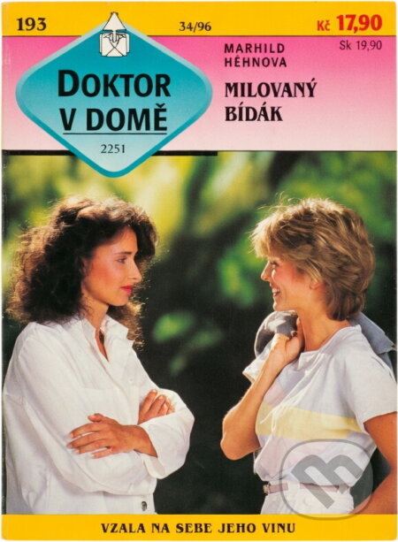 Kniha: Milovaný bídák (Marhild Hehn). Ivo Železný, 1996 Kniha: Milovaný bídák (Marhild Hehn). Ivo Železný, 1996