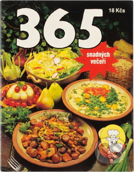 Kniha: 365 snadných večeří (Jana Frolíková). Merkur, 1991 Kniha: 365 snadných večeří (Jana Frolíková). Merkur, 1991