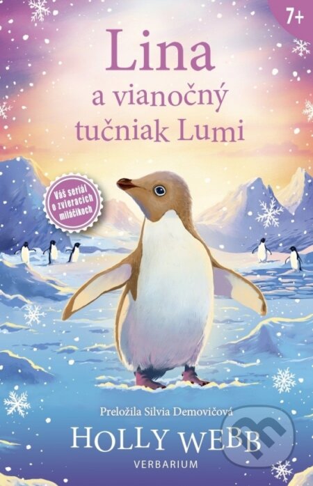 Kniha: Lina a vianočný tučniak Lumi (Holly Webb). Verbarium, 2025 Kniha: Lina a vianočný tučniak Lumi (Holly Webb). Verbarium, 2025