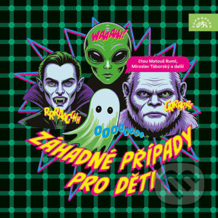 Audiokniha: Záhadné případy pro děti (Alan Piskač a Jaroslav Major). Supraphon, 2025 Audiokniha: Záhadné případy pro děti (Alan Piskač a Jaroslav Major). Supraphon, 2025