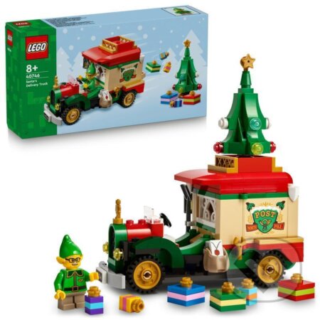 Společenská hra: LEGO® Iconic 40746 Santov kamión (LEGO). LEGO, 2025 Společenská hra: LEGO® Iconic 40746 Santov kamión (LEGO). LEGO, 2025
