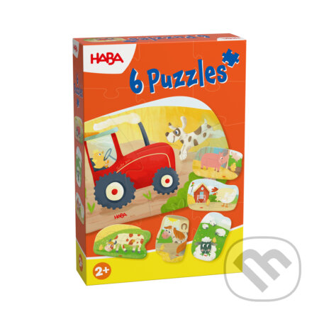 Puzzle: Farma 6 ks (Haba). Haba, 2025 Puzzle: Farma 6 ks (Haba). Haba, 2025