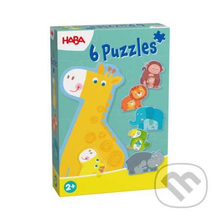 Puzzle: Zvieracia rodinka 6 ks (Haba). Haba, 2025 Puzzle: Zvieracia rodinka 6 ks (Haba). Haba, 2025