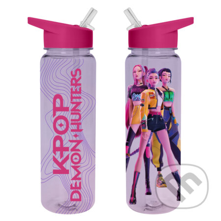 Fľaša plastová K-pop Demon Hunters, 540 ml (Trigo). Trigo, 2026 Fľaša plastová K-pop Demon Hunters, 540 ml (Trigo). Trigo, 2026