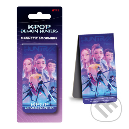 Záložka magnetická K-pop Demon Hunters (Trigo). Trigo, 2026 Záložka magnetická K-pop Demon Hunters (Trigo). Trigo, 2026