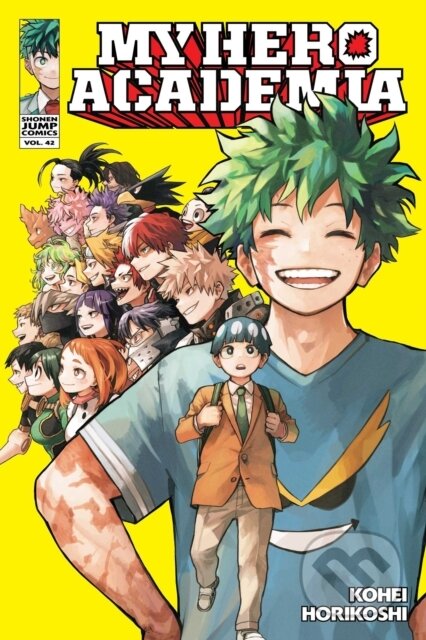 Kniha: My Hero Academia 42 (Kohei Horikoshi). Viz Media, 2025 Kniha: My Hero Academia 42 (Kohei Horikoshi). Viz Media, 2025