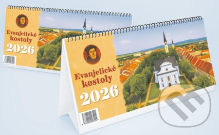 Stolový kalendár Evanjelické kostoly na rok 2026 (Lutherus). Lutherus, 2025 Stolový kalendár Evanjelické kostoly na rok 2026 (Lutherus). Lutherus, 2025