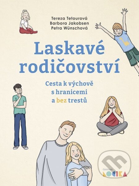 Kniha: Laskavé rodičovství (Petra Wünschová, Tereza Tetourová a Barbora Jakobsen). Centrum LOCIKA, 2025 Kniha: Laskavé rodičovství (Petra Wünschová, Tereza Tetourová a Barbora Jakobsen). Centrum LOCIKA, 2025