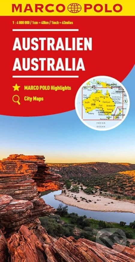 Kniha: Australie 1:4m (Marco Polo). Marco Polo, 2023 Kniha: Australie 1:4m (Marco Polo). Marco Polo, 2023