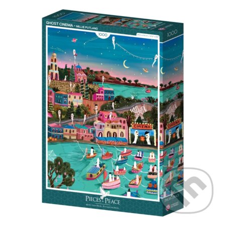Puzzle: Puzzle Kino duchov (Millie Putland). Pieces & Peace, 2025 Puzzle: Puzzle Kino duchov (Millie Putland). Pieces & Peace, 2025