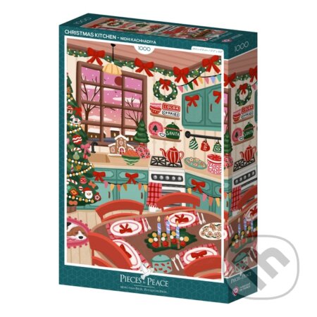Puzzle: Puzzle Vianočná kuchyňa (Nidhi Kachhadiya). Pieces & Peace, 2025 Puzzle: Puzzle Vianočná kuchyňa (Nidhi Kachhadiya). Pieces & Peace, 2025