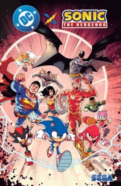 Kniha: DC X SONIC THE HEDGEHOG (Adam Bryce Thomas a Ian Flynn). DC Comics, 2025 Kniha: DC X SONIC THE HEDGEHOG (Adam Bryce Thomas a Ian Flynn). DC Comics, 2025