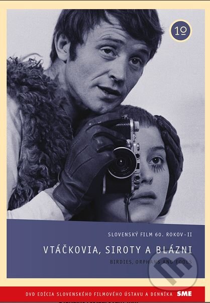 Film: Vtáčkovia, siroty a blázni (Juraj Jakubisko) (DVD). Slovenský filmový ústav, 1969 Film: Vtáčkovia, siroty a blázni (Juraj Jakubisko) (DVD). Slovenský filmový ústav, 1969