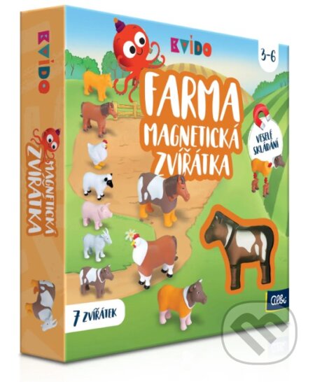 Společenská hra: Kvído: Magnetická zvířátka - farma (Albi). Albi, 2025 Společenská hra: Kvído: Magnetická zvířátka - farma (Albi). Albi, 2025