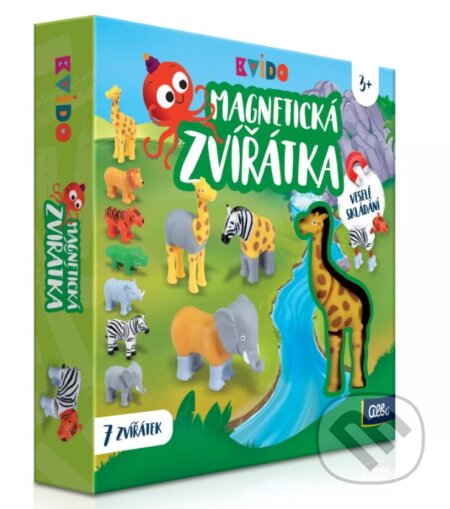 Spoločenská hra: Kvído: Magnetická zvířátka - safari (Albi). Albi, 2025 Spoločenská hra: Kvído: Magnetická zvířátka - safari (Albi). Albi, 2025