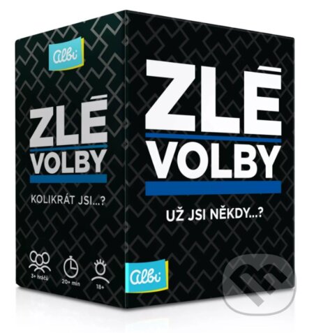 Spoločenská hra: Zlé voľby (Albi). Albi, 2025 Spoločenská hra: Zlé voľby (Albi). Albi, 2025