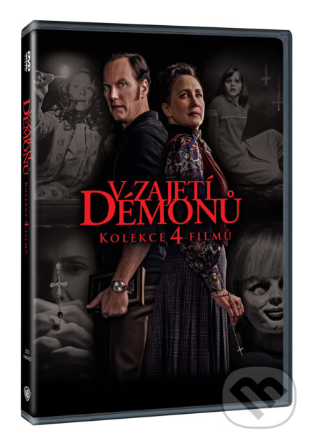 Film: V zajetí démonů kolekce 1.-4. (Michael Chaves) (DVD). Magicbox, 2025 Film: V zajetí démonů kolekce 1.-4. (Michael Chaves) (DVD). Magicbox, 2025