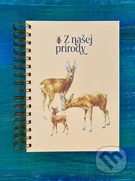 Veľký zápisník srncia rodinka (Z našej prírody). Z našej prírody, 2025 Veľký zápisník srncia rodinka (Z našej prírody). Z našej prírody, 2025