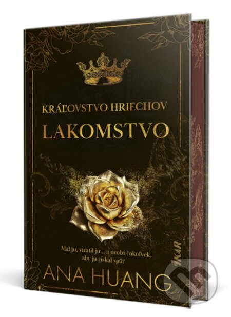 Kniha: Kráľovstvo hriechov: Lakomstvo (Ana Huang). Ikar, 2026 Kniha: Kráľovstvo hriechov: Lakomstvo (Ana Huang). Ikar, 2026