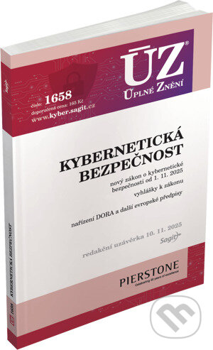 Kniha: ÚZ 1658 Kybernetická bezpečnost (Sagit). Sagit, 2025 Kniha: ÚZ 1658 Kybernetická bezpečnost (Sagit). Sagit, 2025