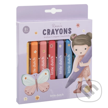 Voskovky Rosa 8 ks (Little Dutch). Little Dutch, 2025 Voskovky Rosa 8 ks (Little Dutch). Little Dutch, 2025