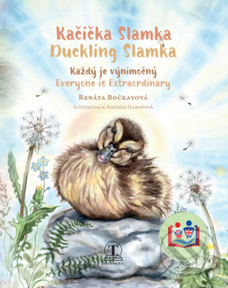 Kniha: Kačička Slamka (Duckling Slamka) (Renáta Bočkayová). Tranoscius, 2025 Kniha: Kačička Slamka (Duckling Slamka) (Renáta Bočkayová). Tranoscius, 2025