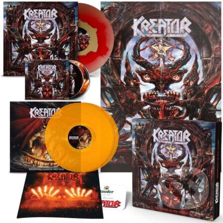 Hudobné CD: Kreator: Krushers Of The World / Box (Music on Vinyl). Music on Vinyl, 2026 Hudobné CD: Kreator: Krushers Of The World / Box (Music on Vinyl). Music on Vinyl, 2026