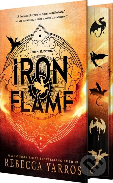 Kniha: Iron Flame (Rebecca Yarros). Entangled Publishing, 2025 Kniha: Iron Flame (Rebecca Yarros). Entangled Publishing, 2025