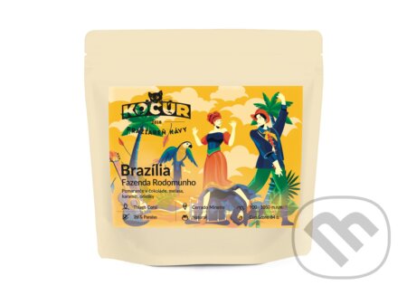 Kávy a čaje: Brazília Fazenda Rodomunho (Kocúr). Kocúr, 2025 Kávy a čaje: Brazília Fazenda Rodomunho (Kocúr). Kocúr, 2025