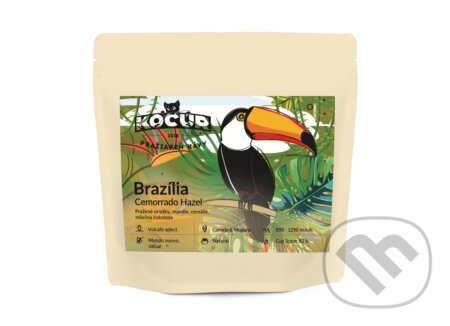 Kávy a čaje: Brazília Cemmorado Hazel (Kocúr). Kocúr, 2025 Kávy a čaje: Brazília Cemmorado Hazel (Kocúr). Kocúr, 2025