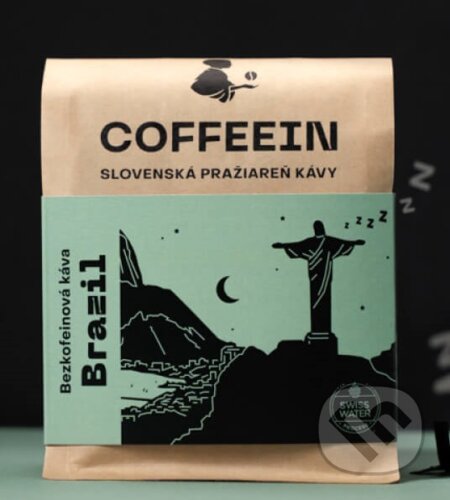 Kávy a čaje: Bezkofeínová káva: Brasil Cerrado Swiss Water (COFFEEIN). COFFEEIN Kávy a čaje: Bezkofeínová káva: Brasil Cerrado Swiss Water (COFFEEIN). COFFEEIN