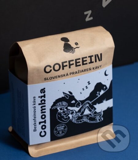 Kávy a čaje: Bezkofeínová káva: Colombia Excelso Sugarcane (COFFEEIN). COFFEEIN Kávy a čaje: Bezkofeínová káva: Colombia Excelso Sugarcane (COFFEEIN). COFFEEIN