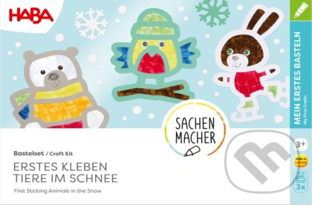 Spoločenská hra: Kreatívna sada Prvé nalepovanie zvieratká v snehu (Haba). Haba, 2025 Spoločenská hra: Kreatívna sada Prvé nalepovanie zvieratká v snehu (Haba). Haba, 2025