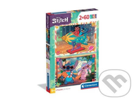 Puzzle: PUZZLE 2X60 STITCH 2025 (Disney). Disney, 2025 Puzzle: PUZZLE 2X60 STITCH 2025 (Disney). Disney, 2025