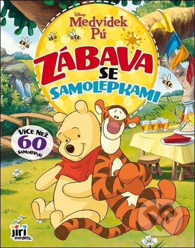 Kniha: Zábava se samolepkami - Medvídek Pú (Jiří Models). Jiří Models, 2025 Kniha: Zábava se samolepkami - Medvídek Pú (Jiří Models). Jiří Models, 2025