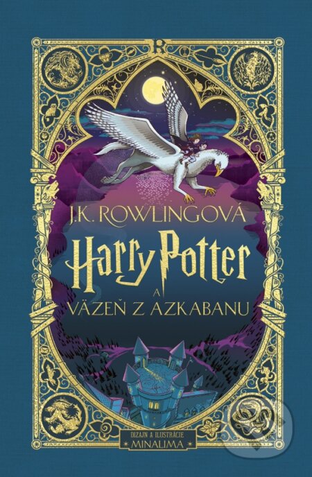 Kniha: Harry Potter a väzeň z Azkabanu (MinaLima) (J.K. Rowling). Ikar, 2026 Kniha: Harry Potter a väzeň z Azkabanu (MinaLima) (J.K. Rowling). Ikar, 2026