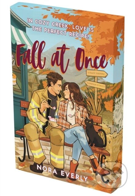 Kniha: Fall at Once (Nora Everly). HarperCollins, 2025 Kniha: Fall at Once (Nora Everly). HarperCollins, 2025