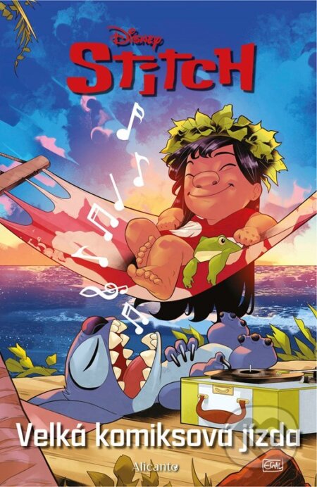 Kniha: Stitch: Velká komiksová jízda (Autorský kolektiv). Alicanto, 2026 Kniha: Stitch: Velká komiksová jízda (Autorský kolektiv). Alicanto, 2026