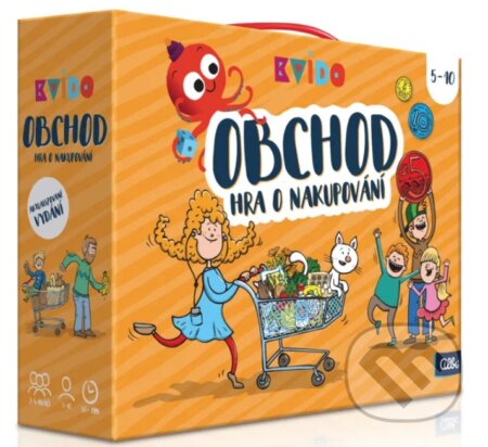 Společenská hra: Kvído Obchod (CZ) (Albi). Albi, 2025 Společenská hra: Kvído Obchod (CZ) (Albi). Albi, 2025