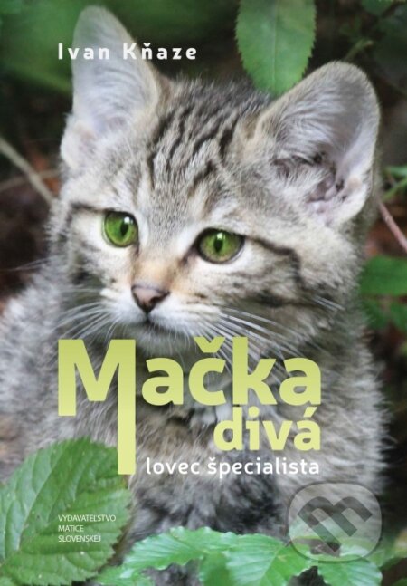 Kniha: Mačka divá – lovec špecialista (Ivan Kňaze). Vydavateľstvo Matice slovenskej, 2025 Kniha: Mačka divá – lovec špecialista (Ivan Kňaze). Vydavateľstvo Matice slovenskej, 2025