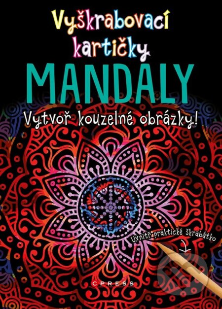 Kniha: Vyškrabovací kartičky: Mandaly (Autorský kolektív). CPRESS, 2026 Kniha: Vyškrabovací kartičky: Mandaly (Autorský kolektív). CPRESS, 2026