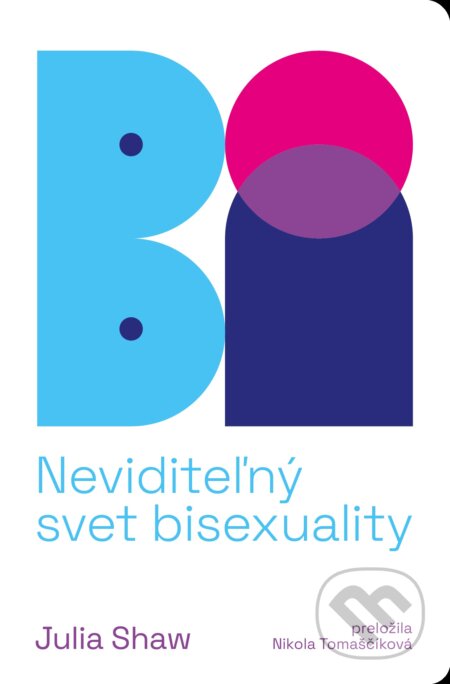 Kniha: Bi: Neviditeľný svet bisexuality (Julia Shaw). Literárna bašta, 2025 Kniha: Bi: Neviditeľný svet bisexuality (Julia Shaw). Literárna bašta, 2025