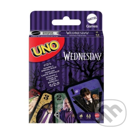 Spoločenská hra: Uno Wednesday (UNO). UNO, 2025 Spoločenská hra: Uno Wednesday (UNO). UNO, 2025