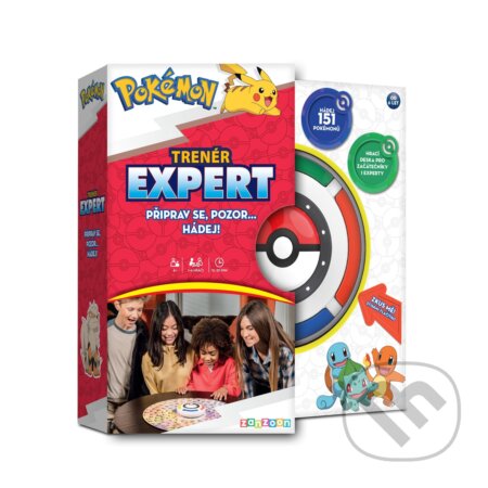 Společenská hra: Pokémon Trenér Expert (Asmodee Czech Republic). Asmodee Czech Republic, 2025 Společenská hra: Pokémon Trenér Expert (Asmodee Czech Republic). Asmodee Czech Republic, 2025