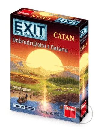 Společenská hra: EXIT: Dobrodružství z Catanu (Dino). Dino, 2025 Společenská hra: EXIT: Dobrodružství z Catanu (Dino). Dino, 2025
