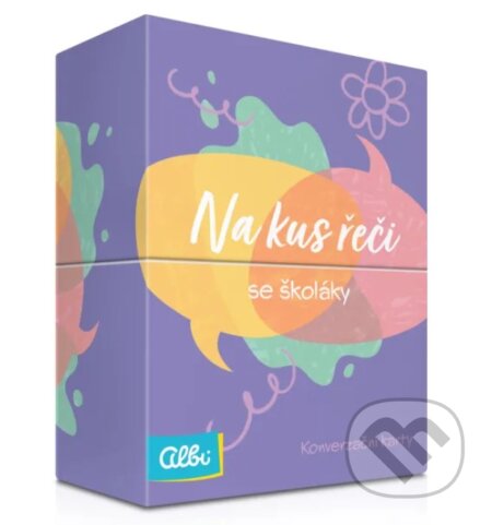 Společenská hra: Na kus řeči - Se školáky (Albi). Albi, 2025 Společenská hra: Na kus řeči - Se školáky (Albi). Albi, 2025