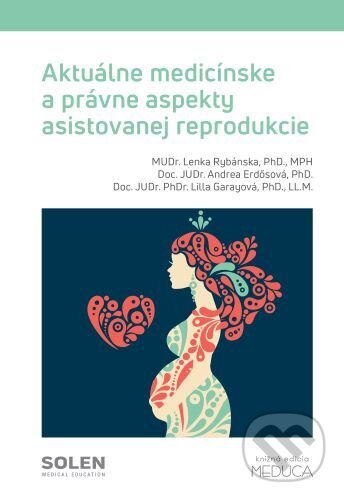 Kniha: Aktuálne medicínske a právne aspekty asistovanej reprodukcie (Lenka Rybánska, Andrea Erdösová a Lilla Garayová). Solen, 2025 Kniha: Aktuálne medicínske a právne aspekty asistovanej reprodukcie (Lenka Rybánska, Andrea Erdösová a Lilla Garayová). Solen, 2025